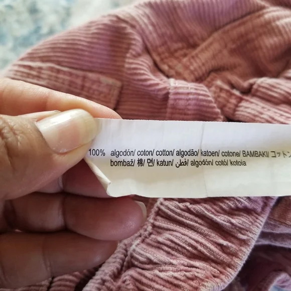 Zara | Wideleg Corduroy Pants - Picture 4 of 4